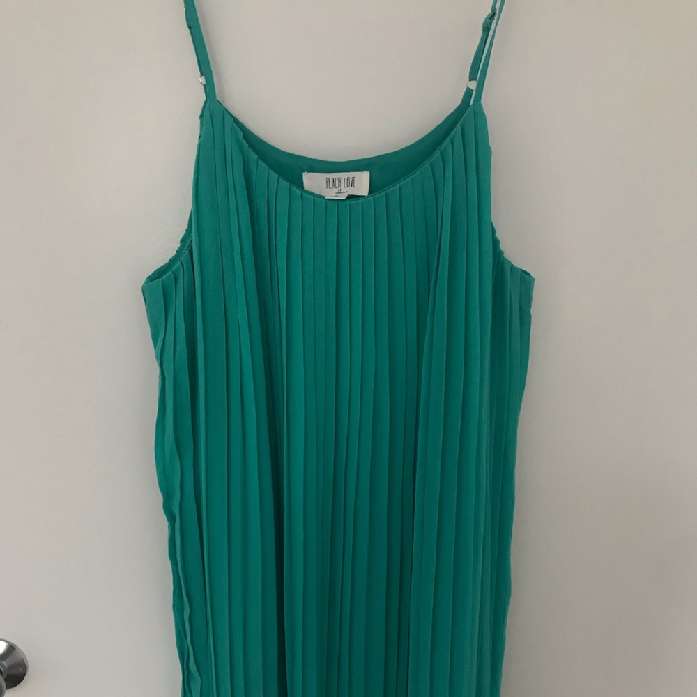 Aqua Shift Dress